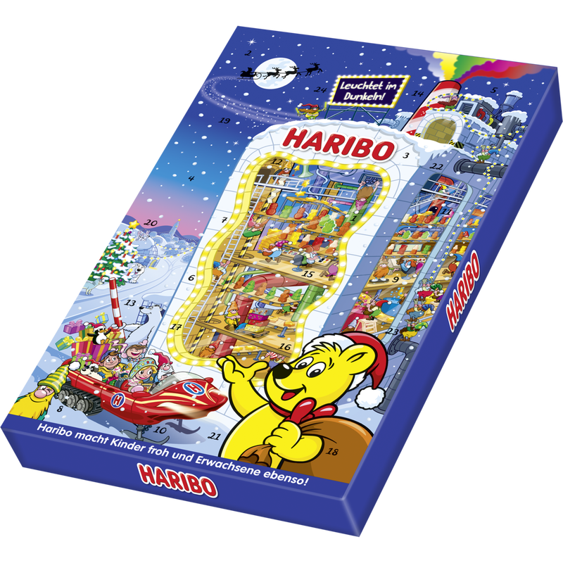 Haribo — HARIBO Adventskalender 300 g — новый состав 2026